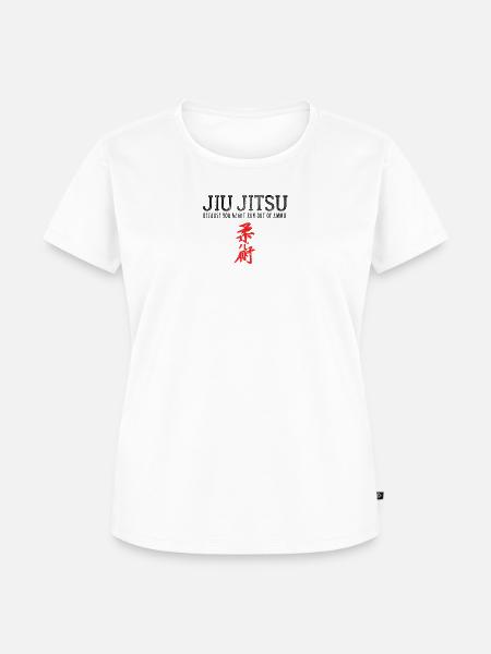Jiu Jitsu - Frauen Premium Bio T-Shirt - Weiß