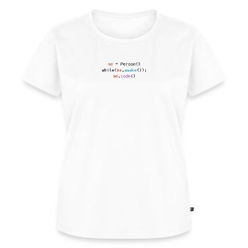 Informatiker - Frauen Premium Bio T-Shirt - Weiß - Vorne - AI Model Female 172 dark (172cm)