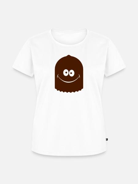 Küss mich! - Frauen Premium Bio T-Shirt - Weiß