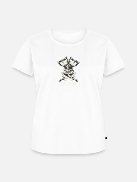 Arrrish - Piratenkopf - Frauen Premium Bio T-Shirt - 