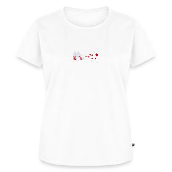 Grooms fabelhafte Mutter - Bräutigam zu sein - Frauen Premium Bio T-Shirt - Weiß - Vorne - AI Model Female 172 dark (172cm)