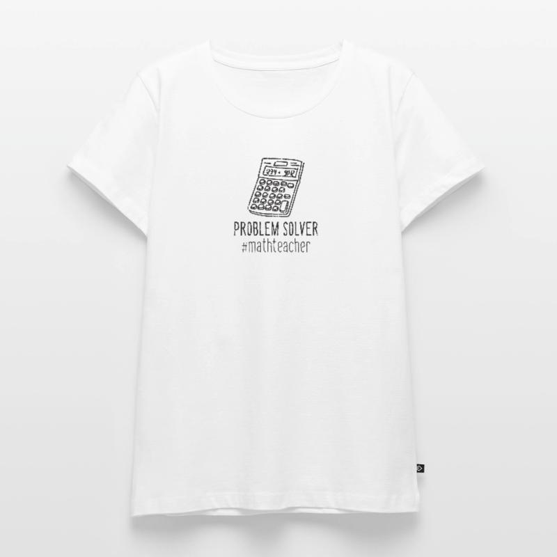 Problem Solver #mathteacher - equation Women's Premium Organic T-shirt