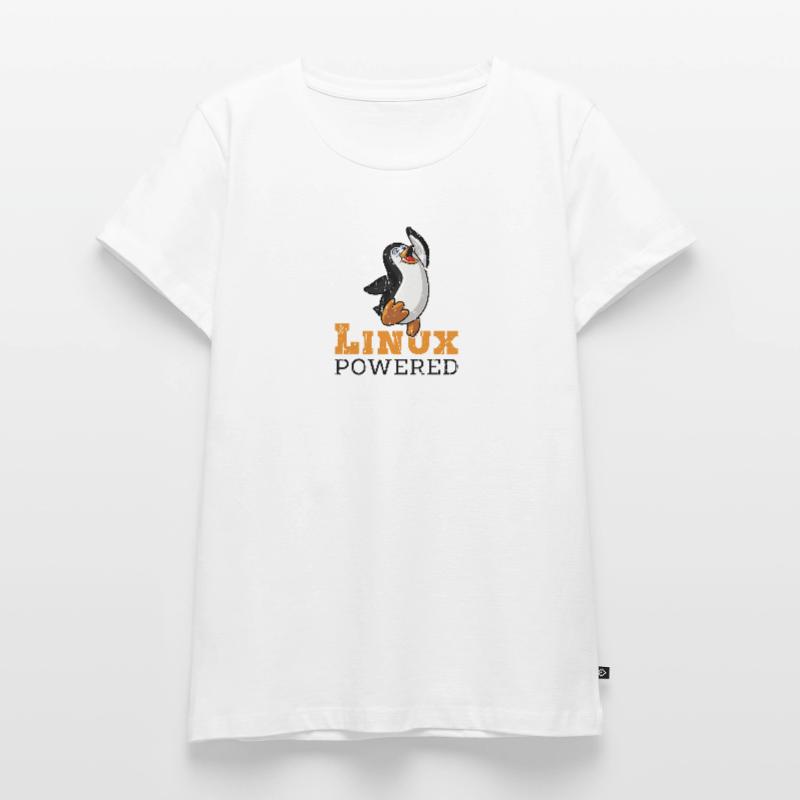 Linux Powered - linux T-shirt Premium bio Femme