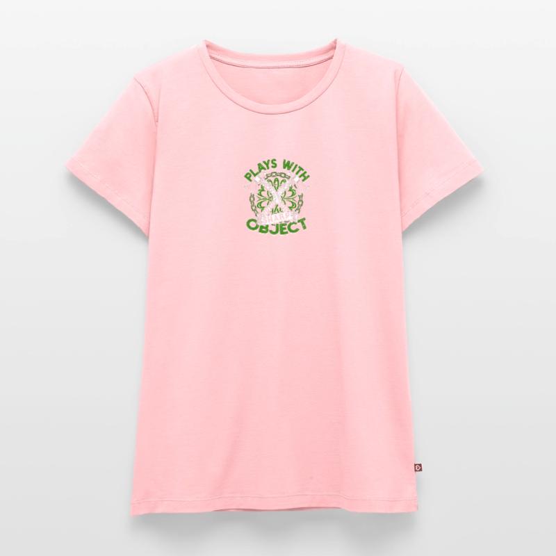 Plays with sharp object - double axe Women's Premium Organic T-shirt