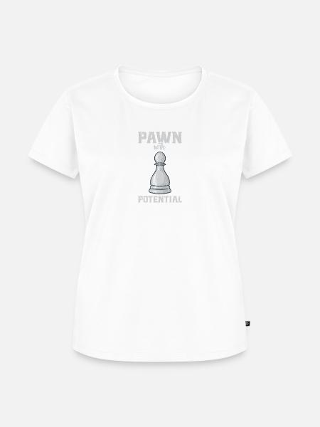 Bauer mit Potenzial - Schach - Frauen Premium Bio T-Shirt - 