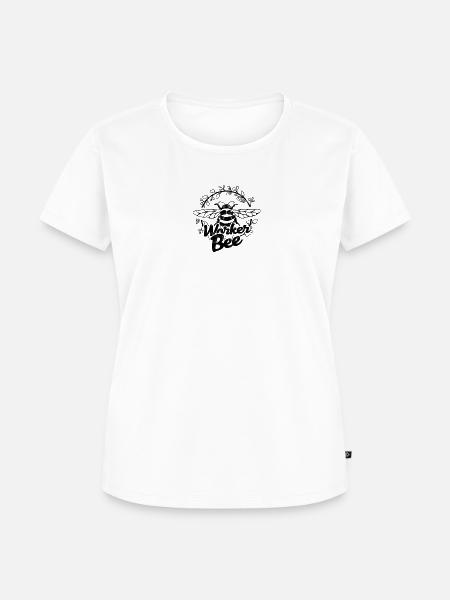 Arbeitsbiene - Fleiß - Frauen Premium Bio T-Shirt - Weiß