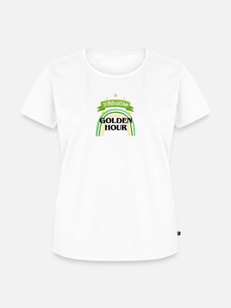 St. Patricks Day - Frauen Premium Bio T-Shirt - Weiß