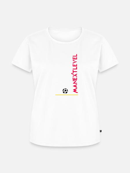 Soccer Legend - Frauen Premium Bio T-Shirt - Weiß
