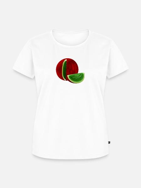 Melone mal anders - Frauen Premium Bio T-Shirt - 