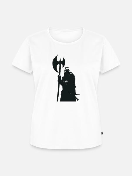Wickinger - Frauen Premium Bio T-Shirt - Weiß