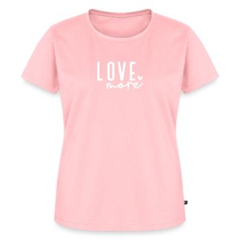 LoveMore (en anglais seulement) - T-shirt Premium bio Femme - rose - Devant - AI Model Female 172 dark (172cm)