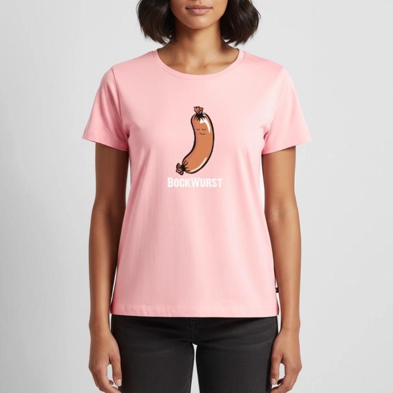 Bockwurst, Augsburger, Knackwurst oder Brühwurst Frauen Premium Bio T-Shirt