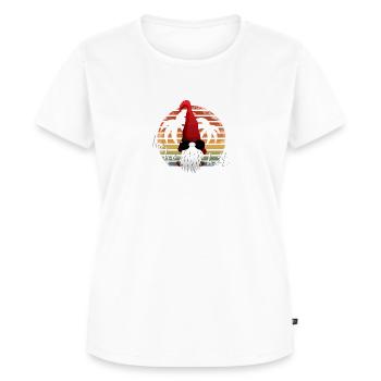 Südsee Wichtel - Frauen Premium Bio T-Shirt - Weiß - Vorne - AI Model Female 172 dark (172cm)