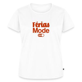 Férias Féria Bayonne Dax Mont de Marsan Béziers - T-shirt Premium bio Femme - blanc - Devant - AI Model Female 172 dark (172cm)
