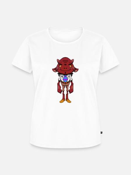 DevilAccountant-Methode - Frauen Premium Bio T-Shirt - Weiß
