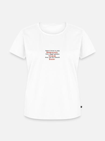 Arbeitsleben - Frauen Premium Bio T-Shirt -