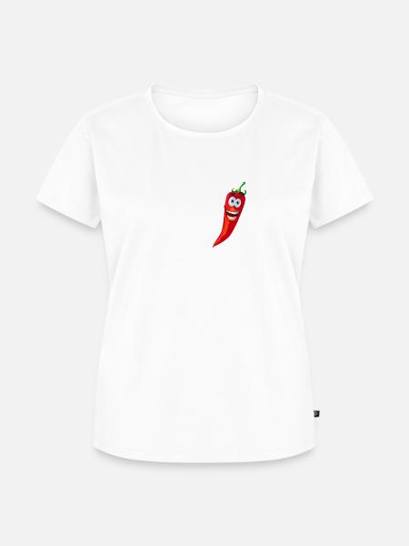Just Chillin Witzig Chili - Frauen Premium Bio T-Shirt -