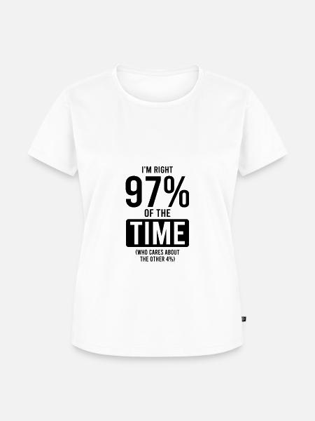 mathe mathematik - Frauen Premium Bio T-Shirt - Weiß