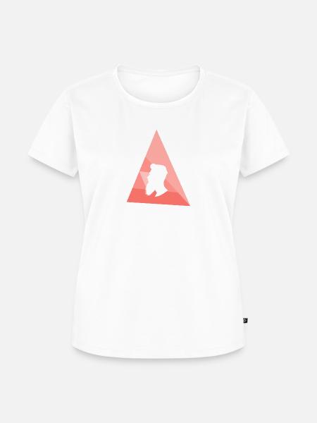 Schnurrbart Sir Bart - Frauen Premium Bio T-Shirt - Weiß