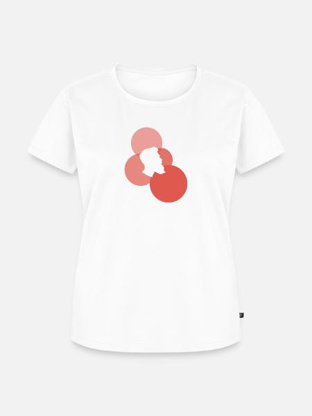 Schnurrbart Bart Baertig - Frauen Premium Bio T-Shirt - Weiß