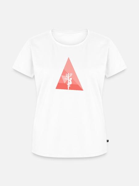 Kletterer Ausrüstung - Frauen Premium Bio T-Shirt - Weiß