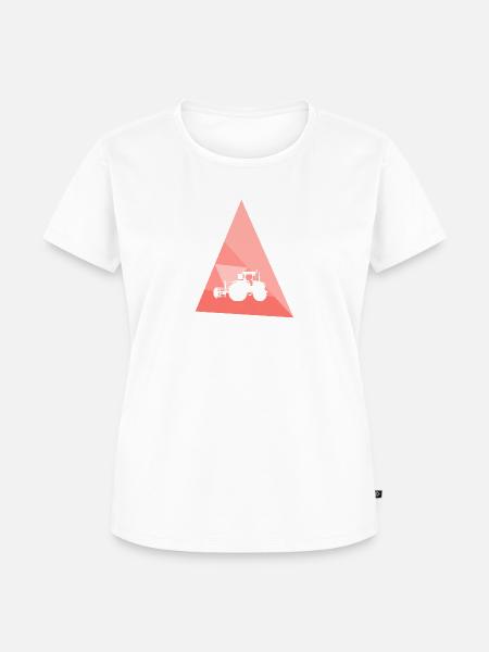 Bauer Hof Landwirt - Frauen Premium Bio T-Shirt - Weiß