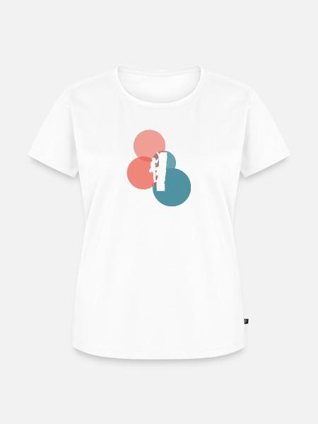 Kletteraffe Klettern Aufstieg - Frauen Premium Bio T-Shirt - Weiß