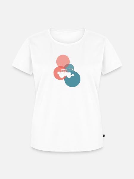 Bauer Ranch - Frauen Premium Bio T-Shirt - Weiß