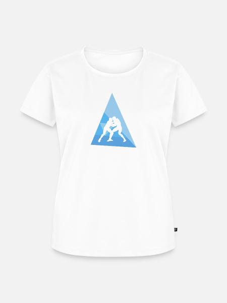 Kampfsport Wrestler Kampfkunst - Frauen Premium Bio T-Shirt - Weiß