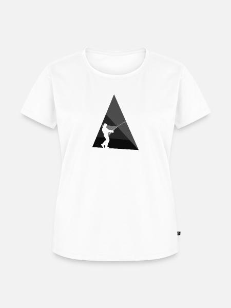Fischer Fischen Sportfischer - Frauen Premium Bio T-Shirt - Weiß