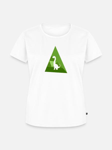 Dinosaurier Rex Fossil - Frauen Premium Bio T-Shirt - Weiß