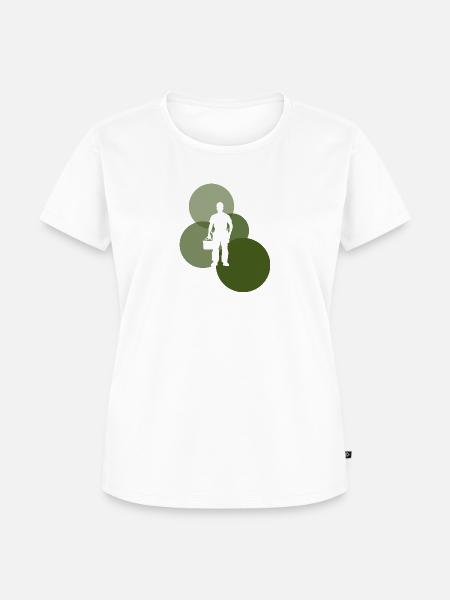 Werkzeug Schrauber - Frauen Premium Bio T-Shirt - Weiß