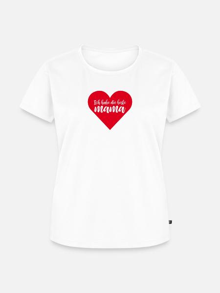 Die beste Mama - Frauen Premium Bio T-Shirt - Weiß
