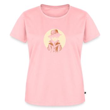 Kleiner Detektiv - Frauen Premium Bio T-Shirt - Rosa - Vorne - AI Model Female 172 dark (172cm)