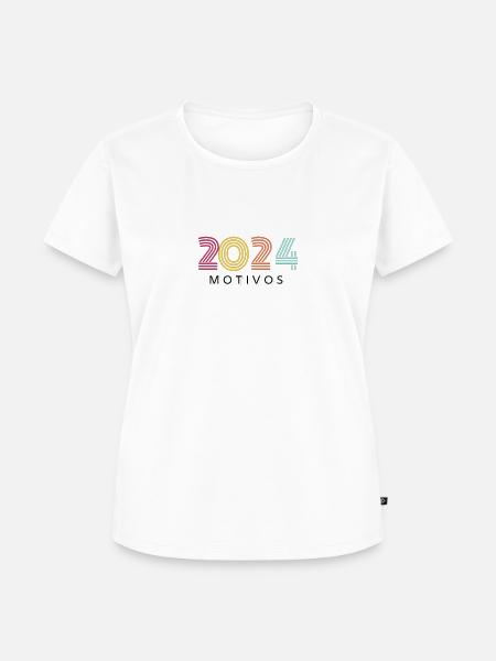 Gründe für 2024 - Frauen Premium Bio T-Shirt - Weiß