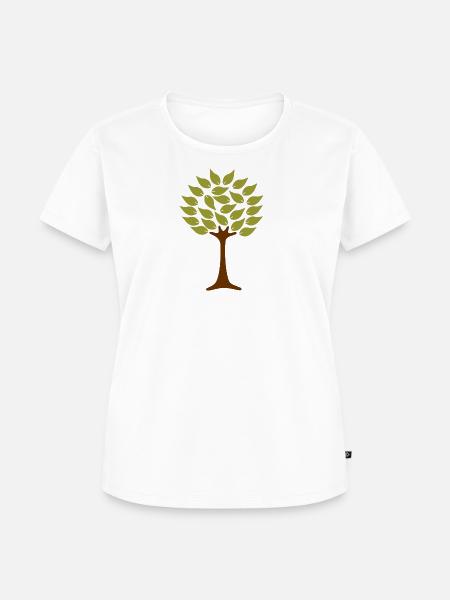Baum des Lebens - Frauen Premium Bio T-Shirt - Weiß