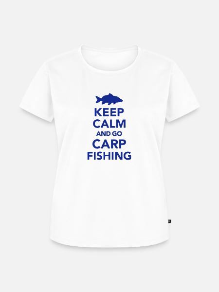 Karpfen - Frauen Premium Bio T-Shirt - Weiß