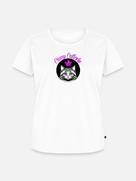 Crazy Catlady - Frauen Premium Bio T-Shirt - 