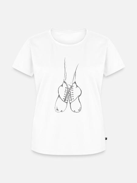 Gardestiefel weiß | Black & White Collection - Frauen Premium Bio T-Shirt - Weiß