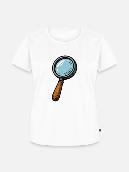 lupe - Frauen Premium Bio T-Shirt - Weiß