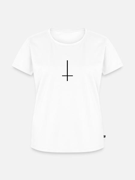 DEVIL Design - Frauen Premium Bio T-Shirt - Weiß