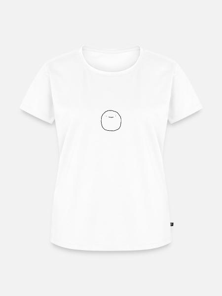 SMILEY - EMOJI - Frauen Premium Bio T-Shirt - Weiß
