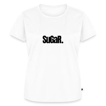 Sugar/Zucker - Frauen Premium Bio T-Shirt - Weiß - Vorne - AI Model Female 172 dark (172cm)