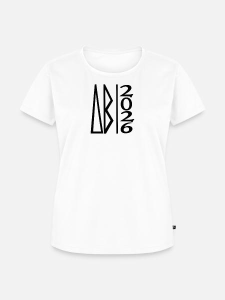 ABI 2026 Klassisch Modern - Frauen Premium Bio T-Shirt - Weiß