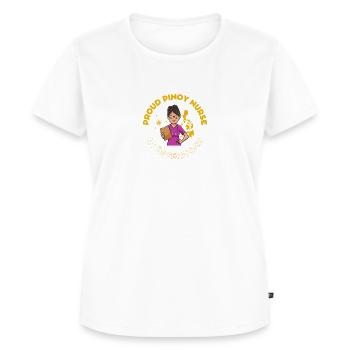 Pinoy Nurse Gift Nurse Austria - Women's Premium Organic T-shirt - white - Front - AI Model Female 172 dark (172cm)