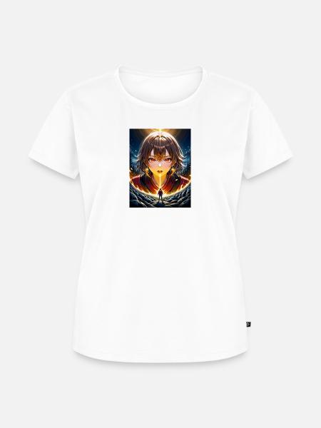 Die Wächterin der Schatten - Frauen Premium Bio T-Shirt - Weiß