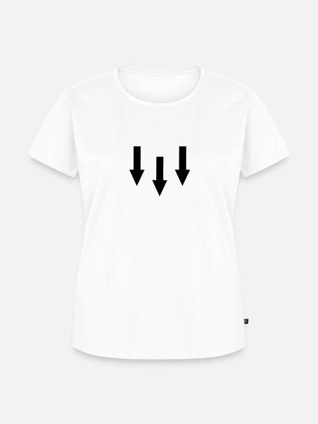 Pfeile - Frauen Premium Bio T-Shirt - Weiß