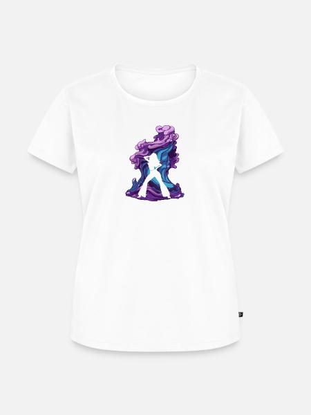 Disco Tanz DJs - Frauen Premium Bio T-Shirt - Weiß