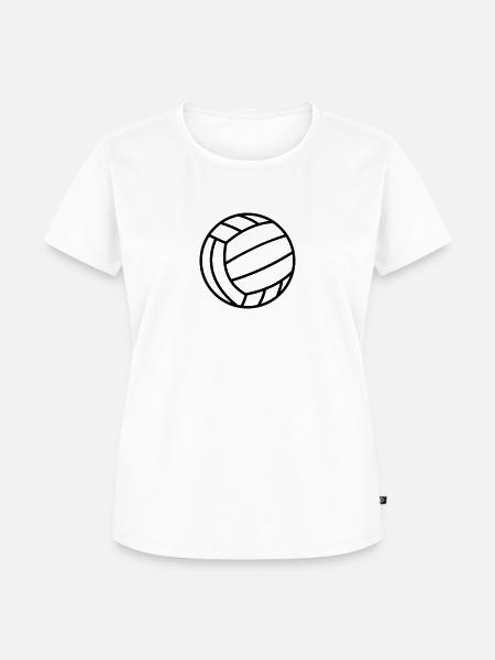 Volleyball - Frauen Premium Bio T-Shirt - Weiß
