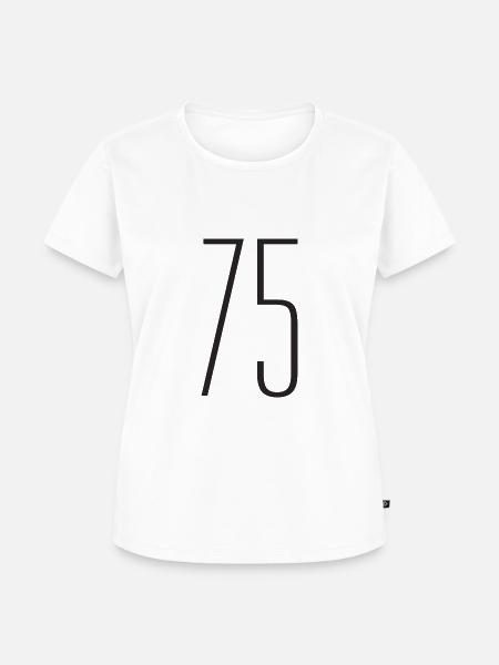 75 - Frauen Premium Bio T-Shirt - Weiß